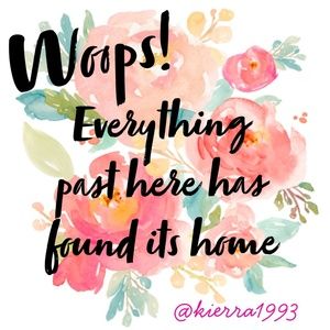 Below are sold items